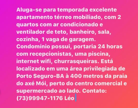 Excelente Apartamento com 2 quartos Porto Seguro Esterno foto